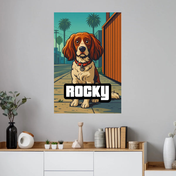 Personalized Poster - GTA Pet