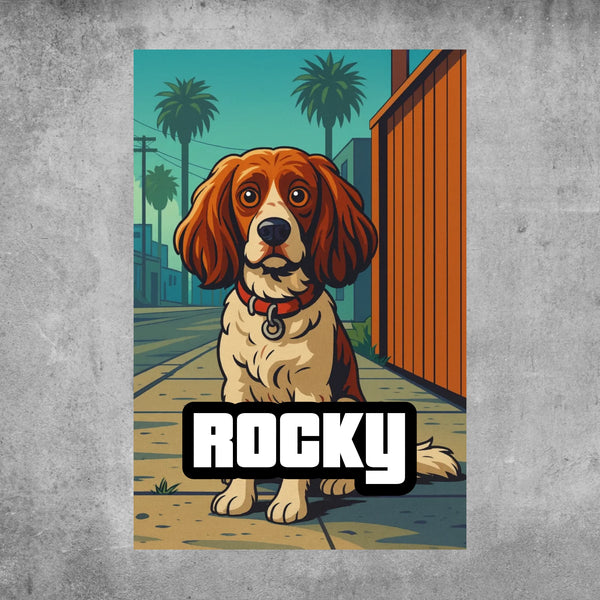 Personalized Poster - GTA Pet