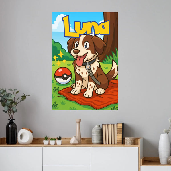 Personalized Poster - Pokémon Pet